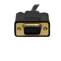 StarTech.com Adaptateur DisplayPort vers VGA - Câble Display Port Mâle VGA Mâle 1920x1200 - Noir 3m