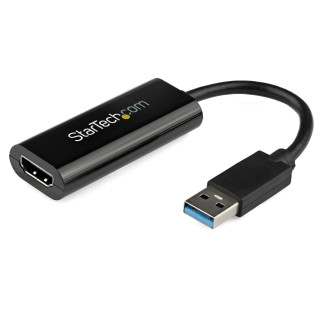 StarTech.com Adaptateur USB 3.0 vers HDMI, Convertisseur de Moniteur USB vers HDMI pour Windows, 1080P (pas de support pour mac