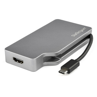 StarTech.com Adaptateur Multiport USB-C avec HDMI/VGA/Mini DisplayPort ou DVI - Convertisseur USB Type C vers HDMI 2.0 ou mDP 1