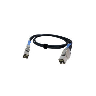 QNAP CAB-PCIE10M-8644-4X câble Serial Attached SCSI (SAS) 1 m Noir