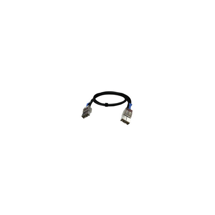 QNAP CAB-PCIE10M-8644-8X câble Serial Attached SCSI (SAS) 1 m Noir
