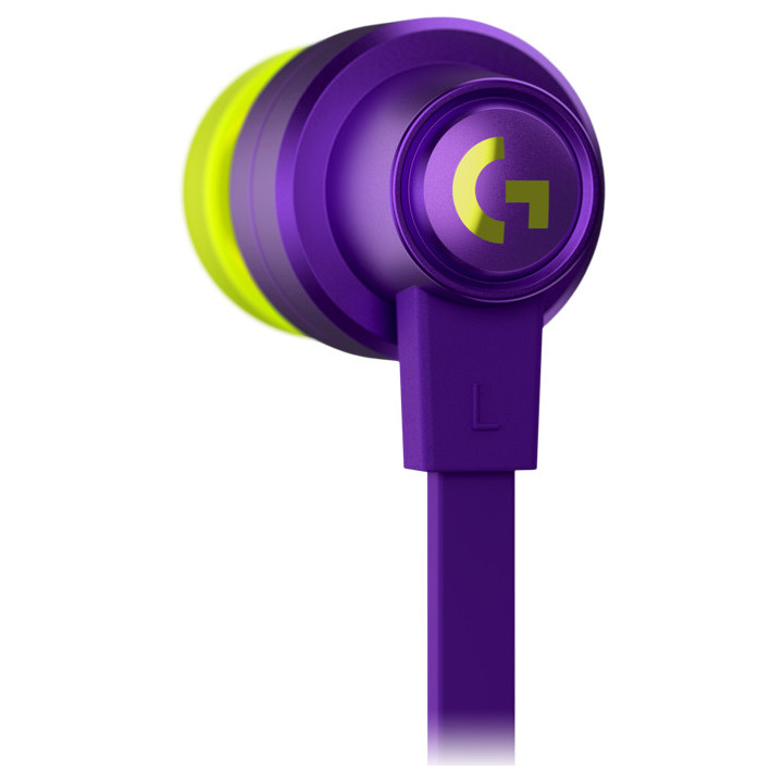 Logitech G 981-000936 écouteur/casque Avec fil Ecouteurs Jouer Violet