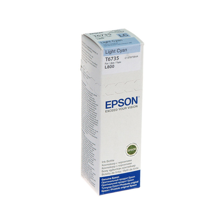 Epson T6735 Light Cyan ink bottle 70ml