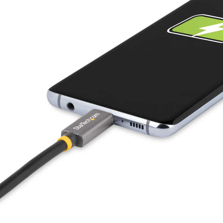 StarTech.com Câble USB4 de 1m 40Gbps, 240W (5A) Power Delivery, 8K 120Hz/4K 240Hz DP Alt Mode, Câble USB-C Certifié USB-IF -