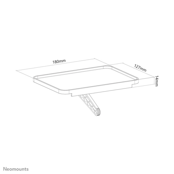 Neomounts AWL28-210BL1 Support pour multimédia - universel