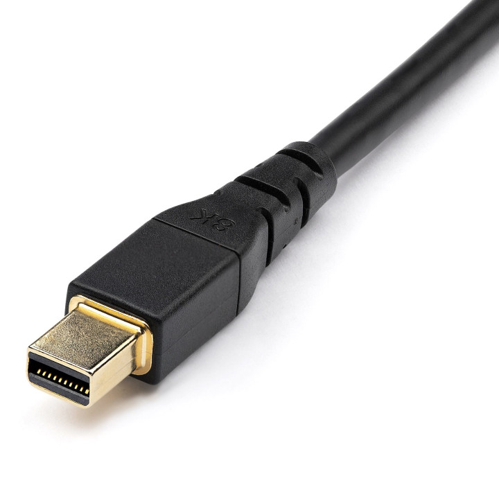 StarTech.com Câble 1m certifié VESA Mini DisplayPort vers DisplayPort 1.4 - 8K 60Hz HBR3 HDR - Super UHD mDP vers DP 1.4 - Ul