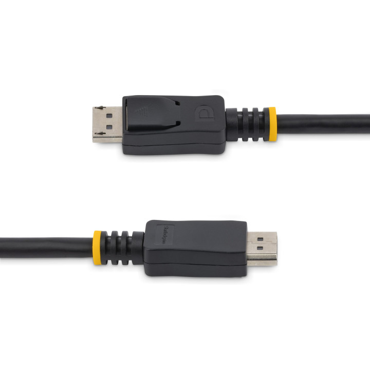 StarTech.com Câble certifié DisplayPort 1.2 de 2 m avec verrouillage - Cordon DP vers DP - M/M - DisplayPort 4K
