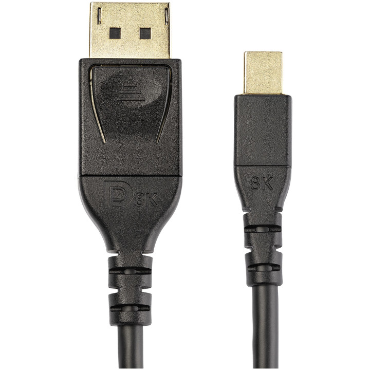 StarTech.com Câble 1m certifié VESA Mini DisplayPort vers DisplayPort 1.4 - 8K 60Hz HBR3 HDR - Super UHD mDP vers DP 1.4 - Ul