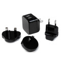 StarTech.com Chargeur mural USB à 2 ports - Haute puissance (17 W / 3,4 A) - Chargeur de voyage international