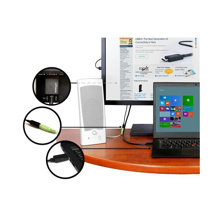 StarTech.com Câble adaptateur DisplayPort vers VGA de 3 m avec audio - M/M - 1920x1200 / 1080p