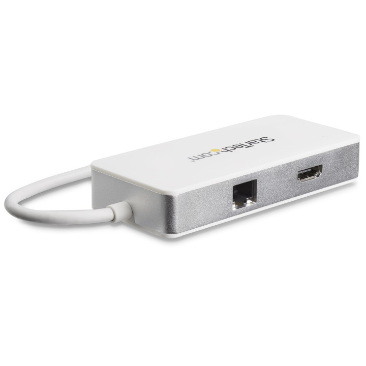 StarTech.com Adaptateur multiport USB-C avec lecteur de carte SD (UHS-II), Power Delivery 100 W et ports HDMI 4K, GbE et USB 3.