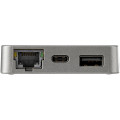 StarTech.com Adaptateur mulitport USB-C - Câble intégré de 29 cm - USB 3.1 Gen 2 - 10 Gbps - HDMI et VGA