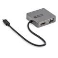 StarTech.com Adaptateur mulitport USB-C - Câble intégré de 29 cm - USB 3.1 Gen 2 - 10 Gbps - HDMI et VGA