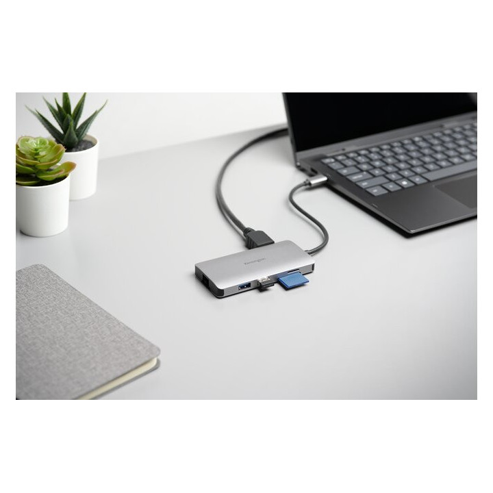 Kensington UH1400P Station d’accueil mobile USB-C® 8 en 1 sans pilote