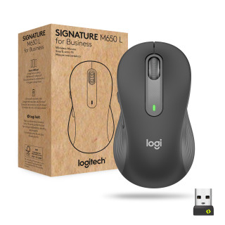 Logitech Signature M650 for Business souris Bureau Droitier Bluetooth Optique 4000 DPI
