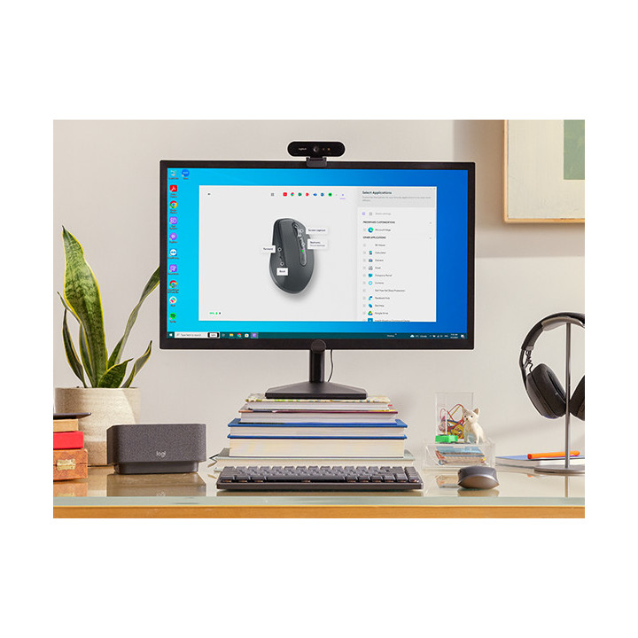 Logitech MX Anywhere 3S for Business souris Bureau Droitier RF sans fil + Bluetooth Laser 8000 DPI