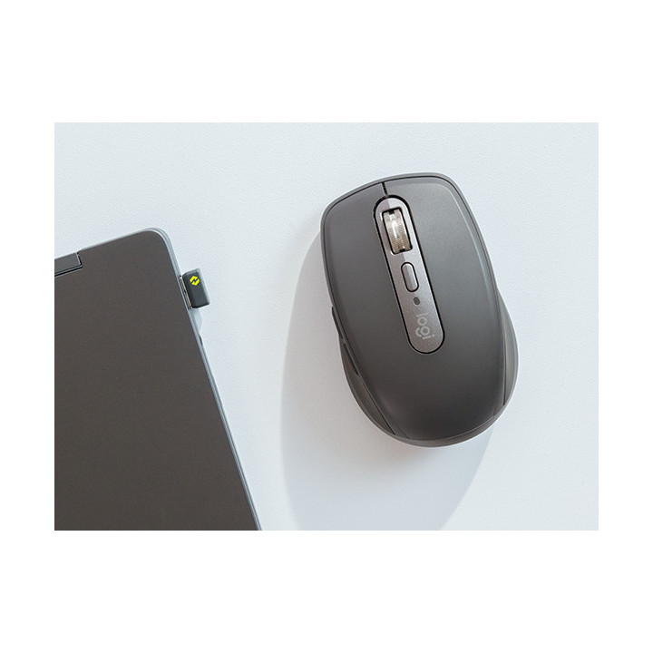 Logitech MX Anywhere 3S for Business souris Bureau Droitier RF sans fil + Bluetooth Laser 8000 DPI