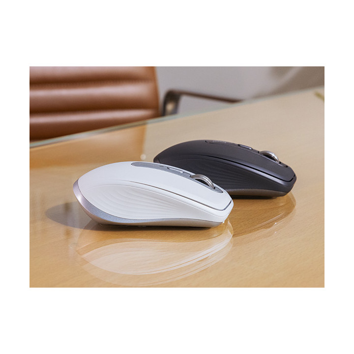 Logitech MX Anywhere 3S for Business souris Bureau Droitier RF sans fil + Bluetooth Laser 8000 DPI