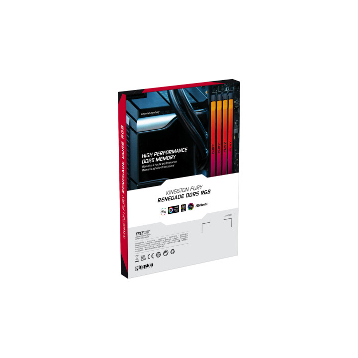 Kingston Technology FURY 32Go 6400MT/s DDR5 CL32 DIMM (Kit de 2) Renegade RGB