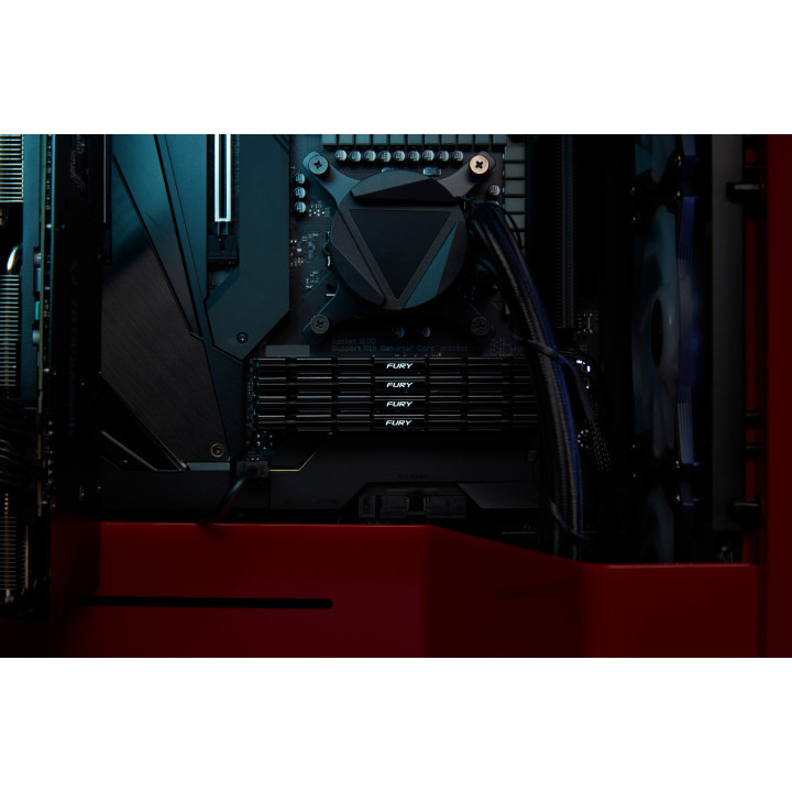 Kingston Technology FURY 32 Go 4266 MT/s DDR4 CL19 DIMM (Kits de 2) 1Gx8 Renegade Black