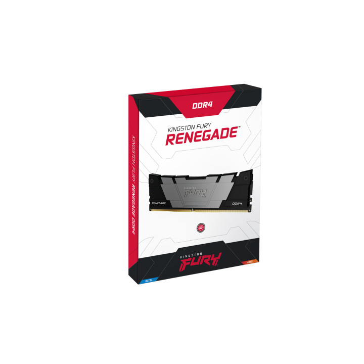 Kingston Technology FURY 32 Go 4266 MT/s DDR4 CL19 DIMM (Kits de 2) 1Gx8 Renegade Black