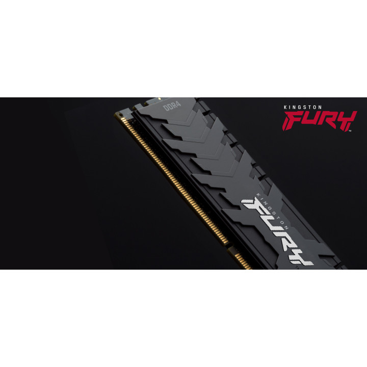 Kingston Technology FURY 32 Go 4266 MT/s DDR4 CL19 DIMM (Kits de 2) 1Gx8 Renegade Black