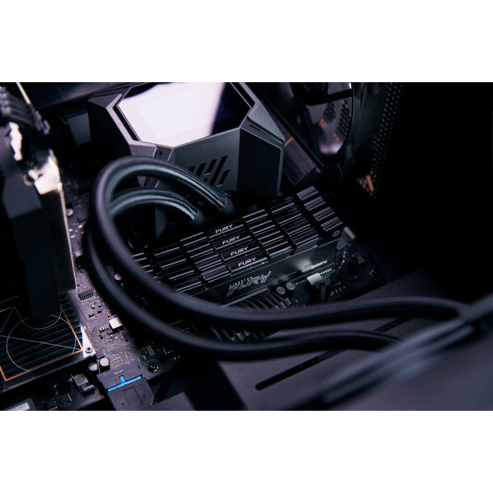 Kingston Technology FURY 32 Go 4266 MT/s DDR4 CL19 DIMM (Kits de 2) 1Gx8 Renegade Black
