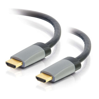 C2G 2 m Câble HDMI® Select haut débit avec Ethernet 4K 60 Hz - encastrable dans le mur, certifié CL2
