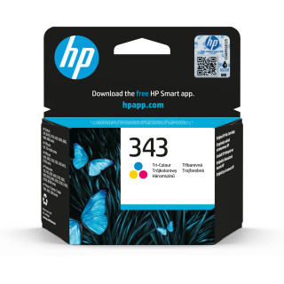 HP 343 cartouche d'encre trois couleurs authentique