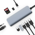 HYPER HD392-GRAY station d'accueil USB 3.2 Gen 1 (3.1 Gen 1) Type-C Gris