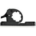 StarTech.com 100 Pinces Attache Câbles Adhésives Noir, Organiseur Câbles Réseau/Ethernet/Bureau/Ordinateur, Range Câbles B