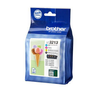 Brother LC3213VAL - Cartouches d'encre originales - noir, cyan, magenta, jaune