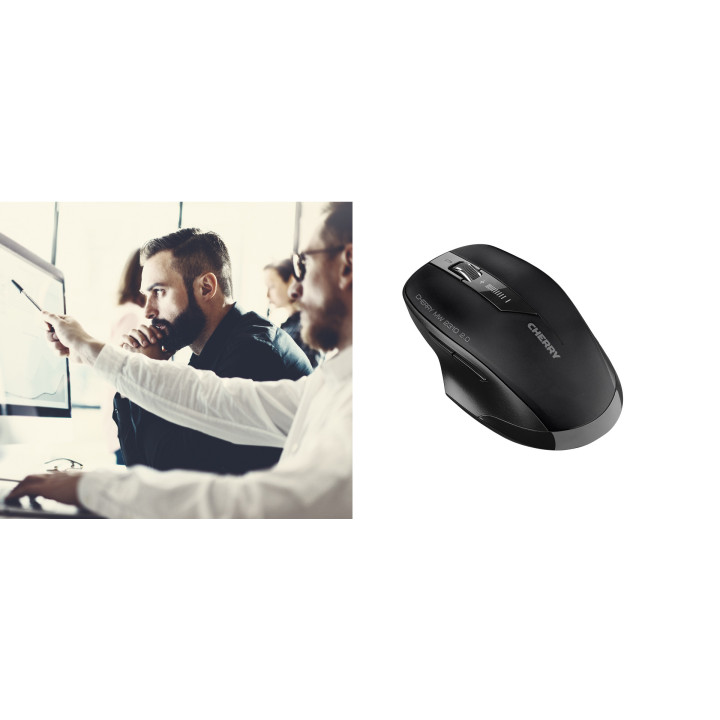 CHERRY MW 2310 2.0 souris RF sans fil Optique 2400 DPI Ambidextre