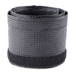 StarTech.com Gaine de Câble Tressée de 3m - Organisateur de Câble Gros Calibre, 3cm de Diamètre - Protège Câble Électriq