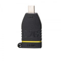 C2G Anneau adaptateur à prise de boîtier de table rétractable 4K HDMI[R] avec Mini DisplayPort[TM], DisplayPort et USB-C[R] 