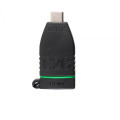 C2G Anneau adaptateur à prise de boîtier de table rétractable 4K HDMI[R] avec Mini DisplayPort[TM], DisplayPort et USB-C[R] 
