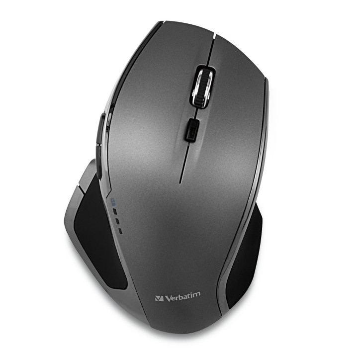 Verbatim Souris sans fil à 8 boutons et à LED bleue