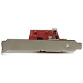 StarTech.com Carte contrôleur PCI Express RAID pour 2 SSD M.2 NGFF plus 2 ports SATA III 6 Gb/s