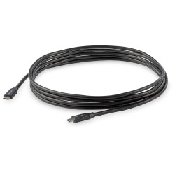StarTech.com Câble de Charge Rapide USB-C de 3m, Charge et Synchronisation, 100W (5A) PD, USB 2.0, Certifié USB-IF - Cordon d