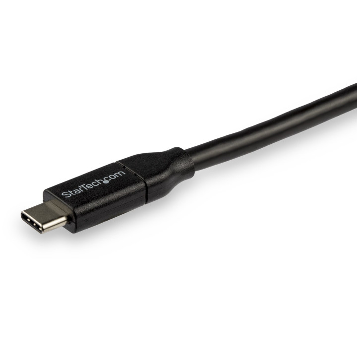 StarTech.com Câble de Charge Rapide USB-C de 3m, Charge et Synchronisation, 100W (5A) PD, USB 2.0, Certifié USB-IF - Cordon d