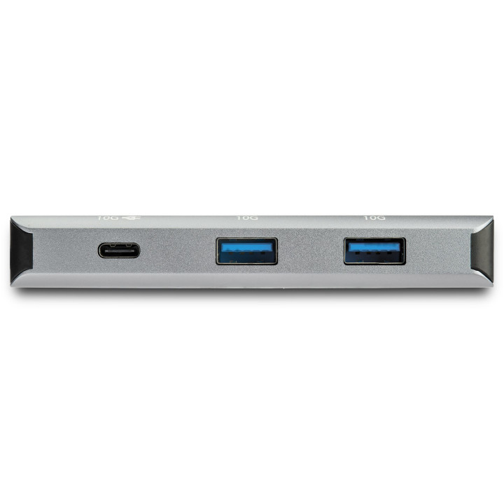 StarTech.com Hub USB-C à 4 Ports (10Gbps) avec 3x USB-A & 1x USB-C - Power Delivery Passthrough 100W - Adaptateur USB 3.2 Gen 