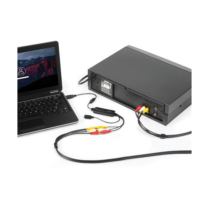 StarTech.com SVID2USB232 carte d'acquisition vidéo Composite + S-Video + RCA