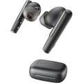 Poly Écouteurs noir charbon Voyager Free 60 UC M +adaptateur USB-C BT700 + étui de charge de base