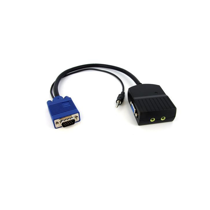 StarTech.com Répartiteur vidéo 2 ports VGA avec audio – alimentation par port USB