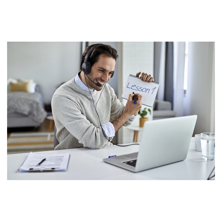 Kensington Micro-Casque Classic USB-A avec réglage du micro et du volume
