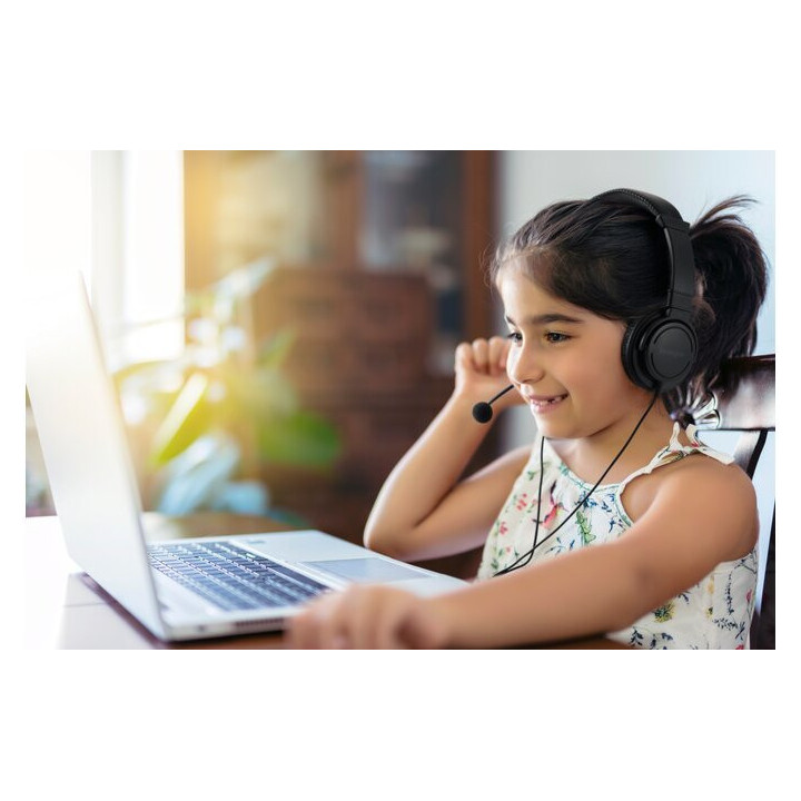 Kensington Micro-Casque Classic USB-A avec réglage du micro et du volume