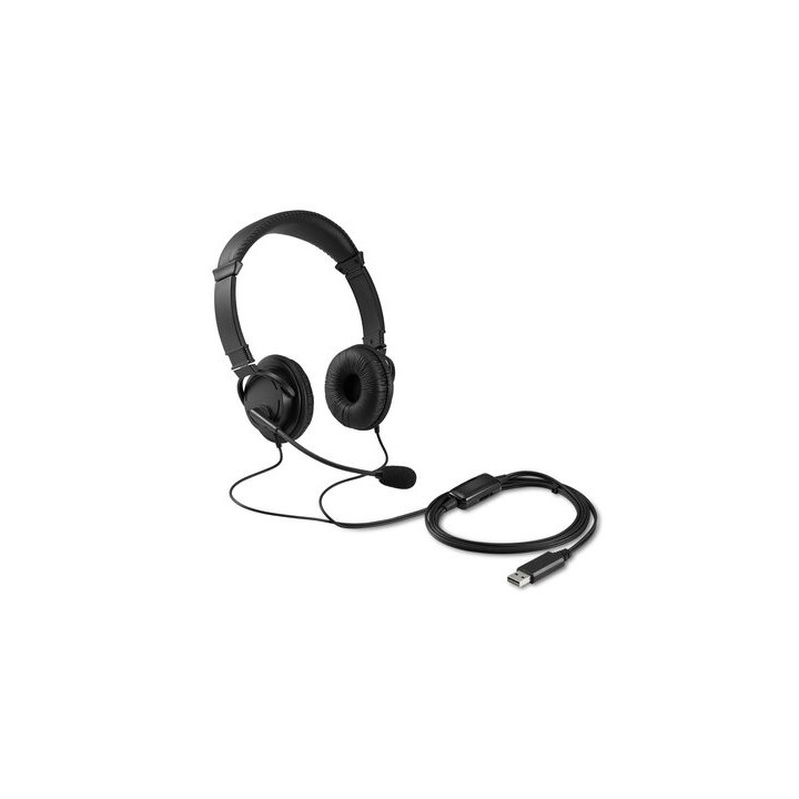 Kensington Micro-Casque Classic USB-A avec réglage du micro et du volume