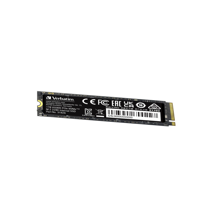 Verbatim Vi5000 1 To M.2 PCI Express 4.0 NVMe 3D NAND