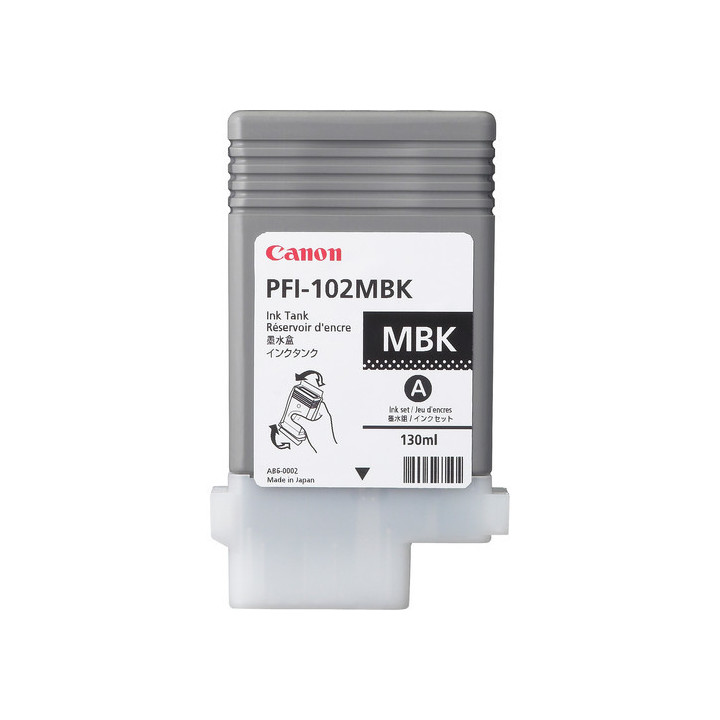Canon PFI-102MBK cartouche d'encre Original Noir mat