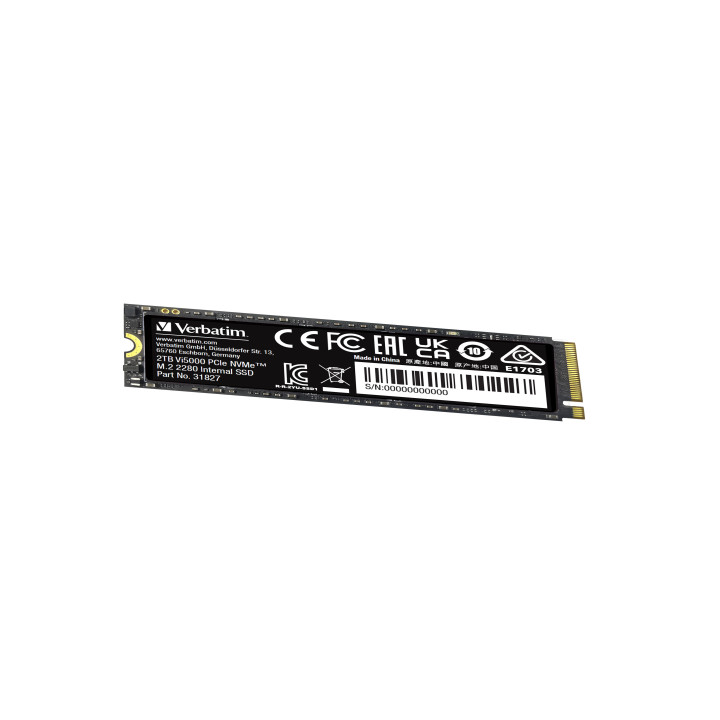 Verbatim Vi5000 2 To M.2 PCI Express 4.0 NVMe 3D NAND